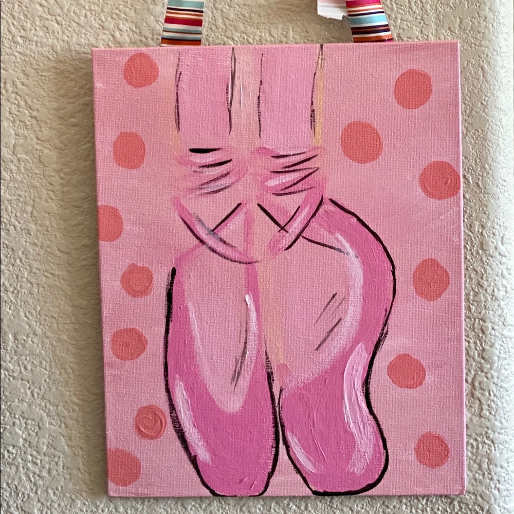 Ballet Slippers Painting